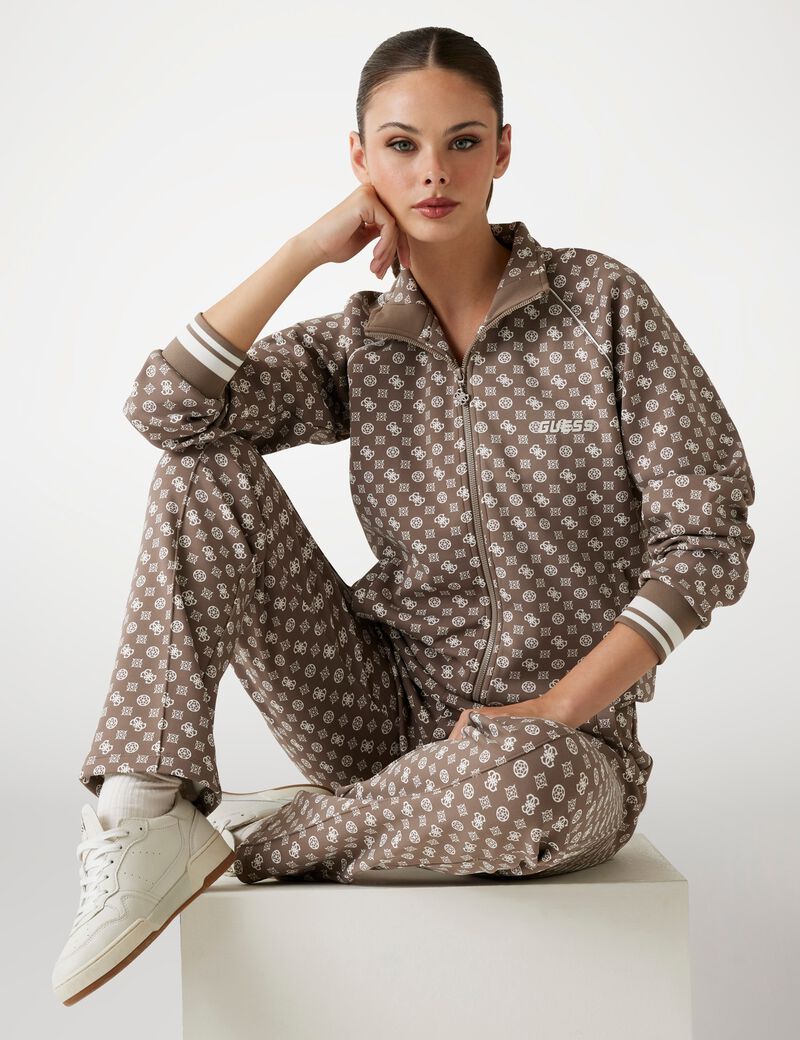 Full zip scuba sweatshirt&nbsp;