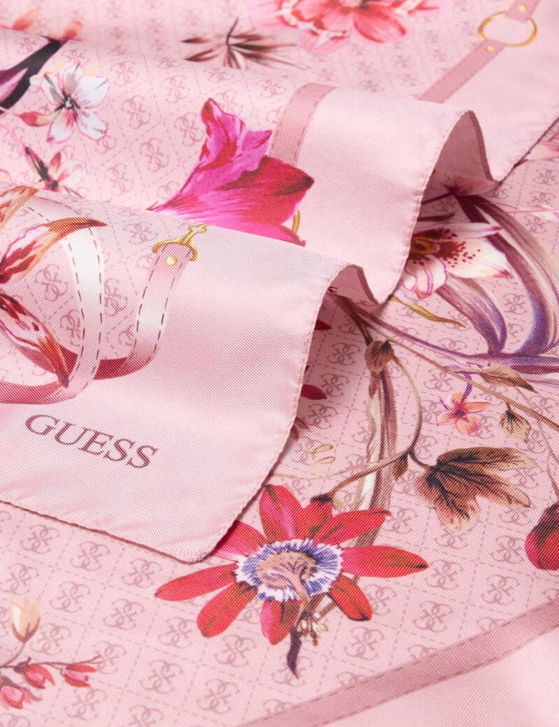 Floral Print Foulard