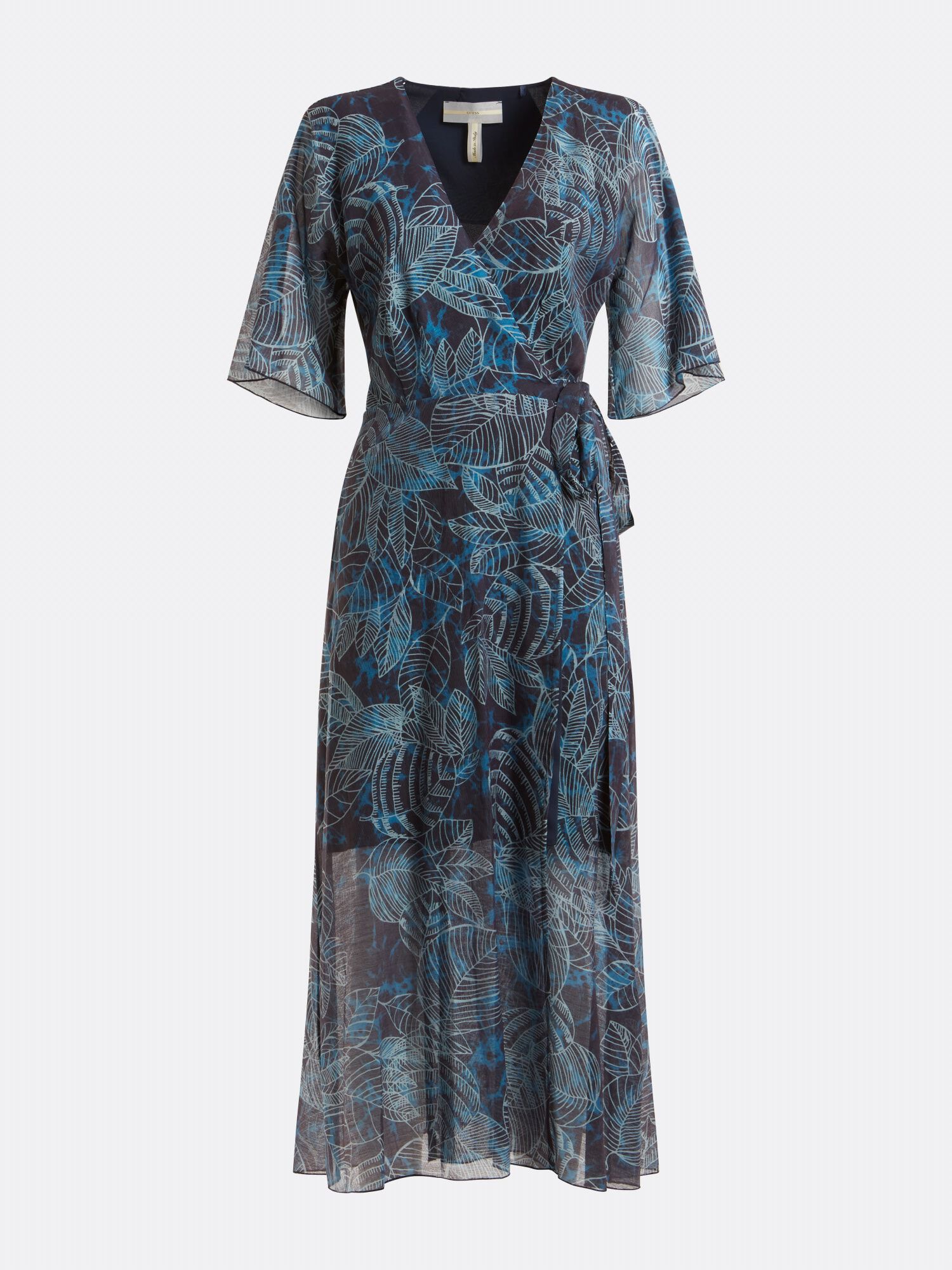 Shop GUESS Online All Over Print Long Dress