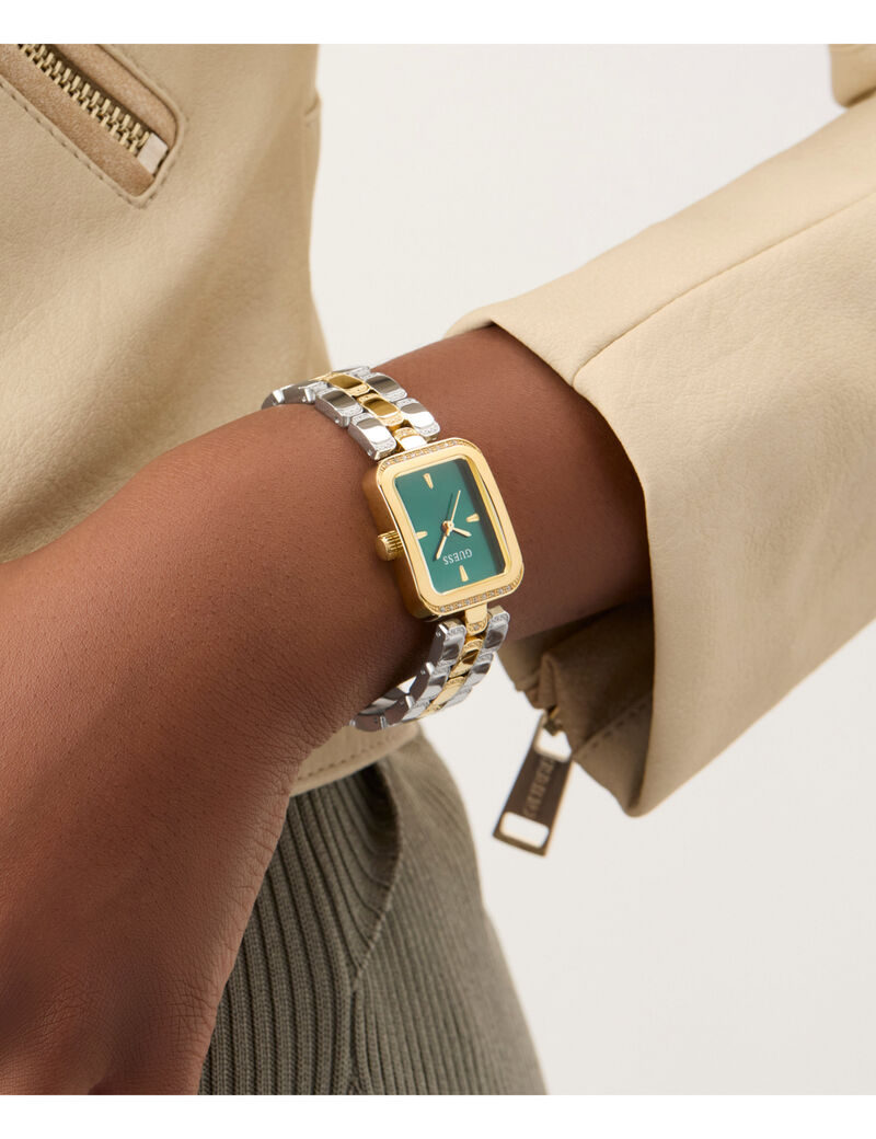 Ladies 2-Tone Gold Tone Analog Watch