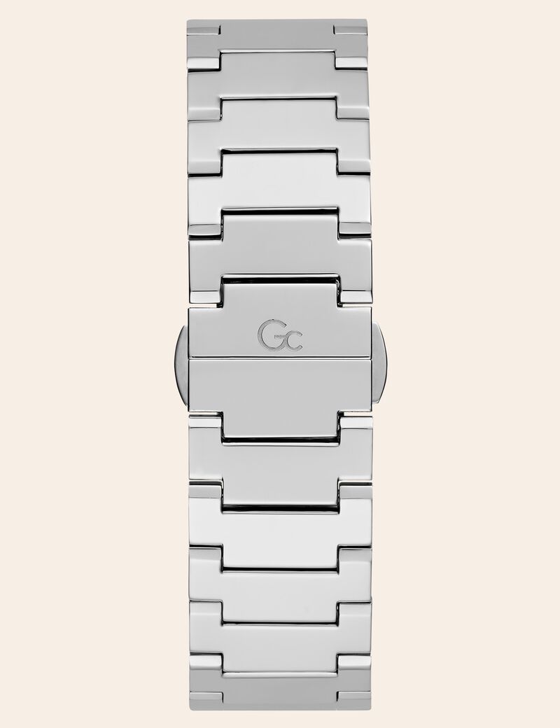 GC steel chronograph watch