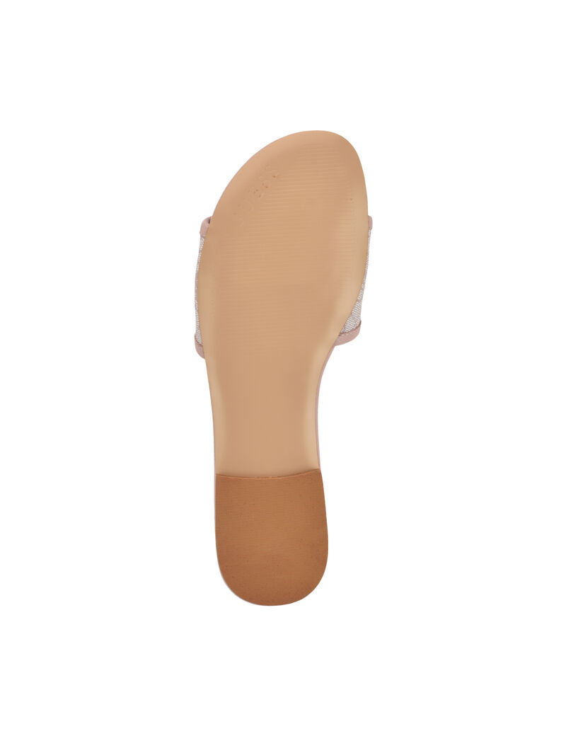 guess hammi logo slide sandals