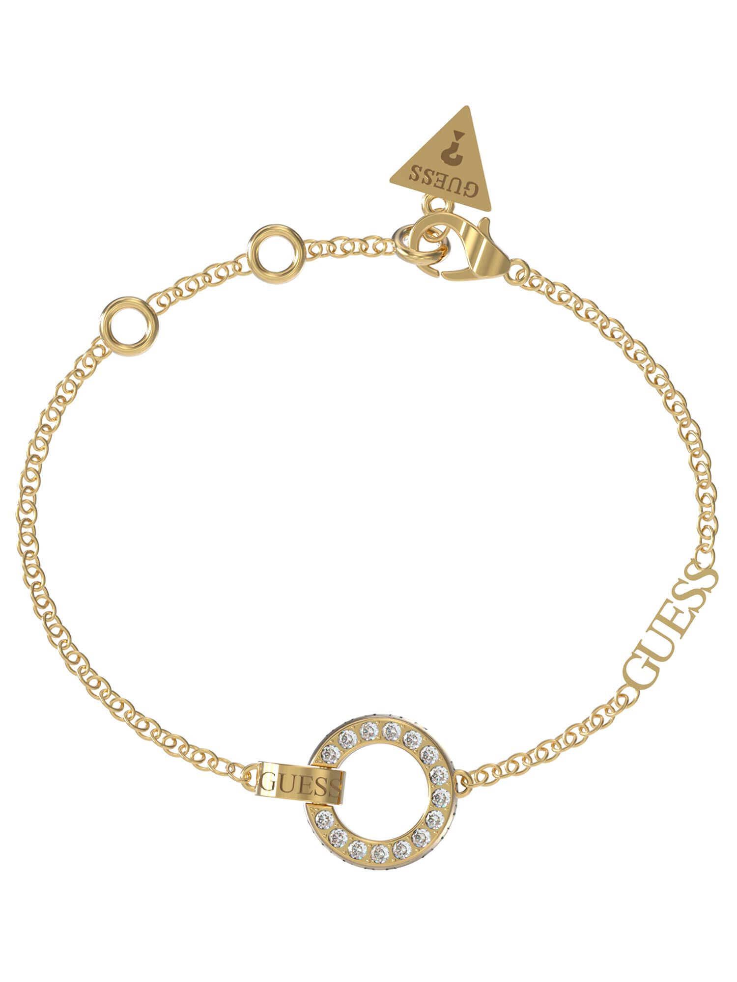 Guess bracelet gold store