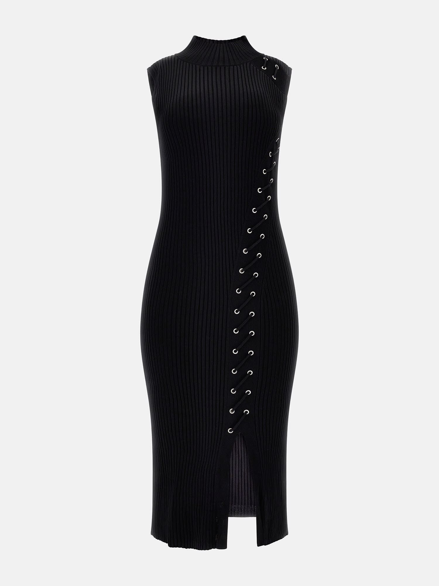 Shop GUESS Online Lace Up Sweater Dress