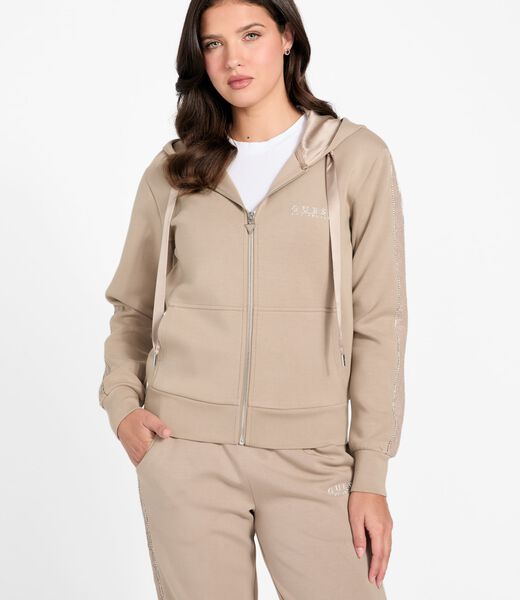 Scuba sweatshirt with hoodie