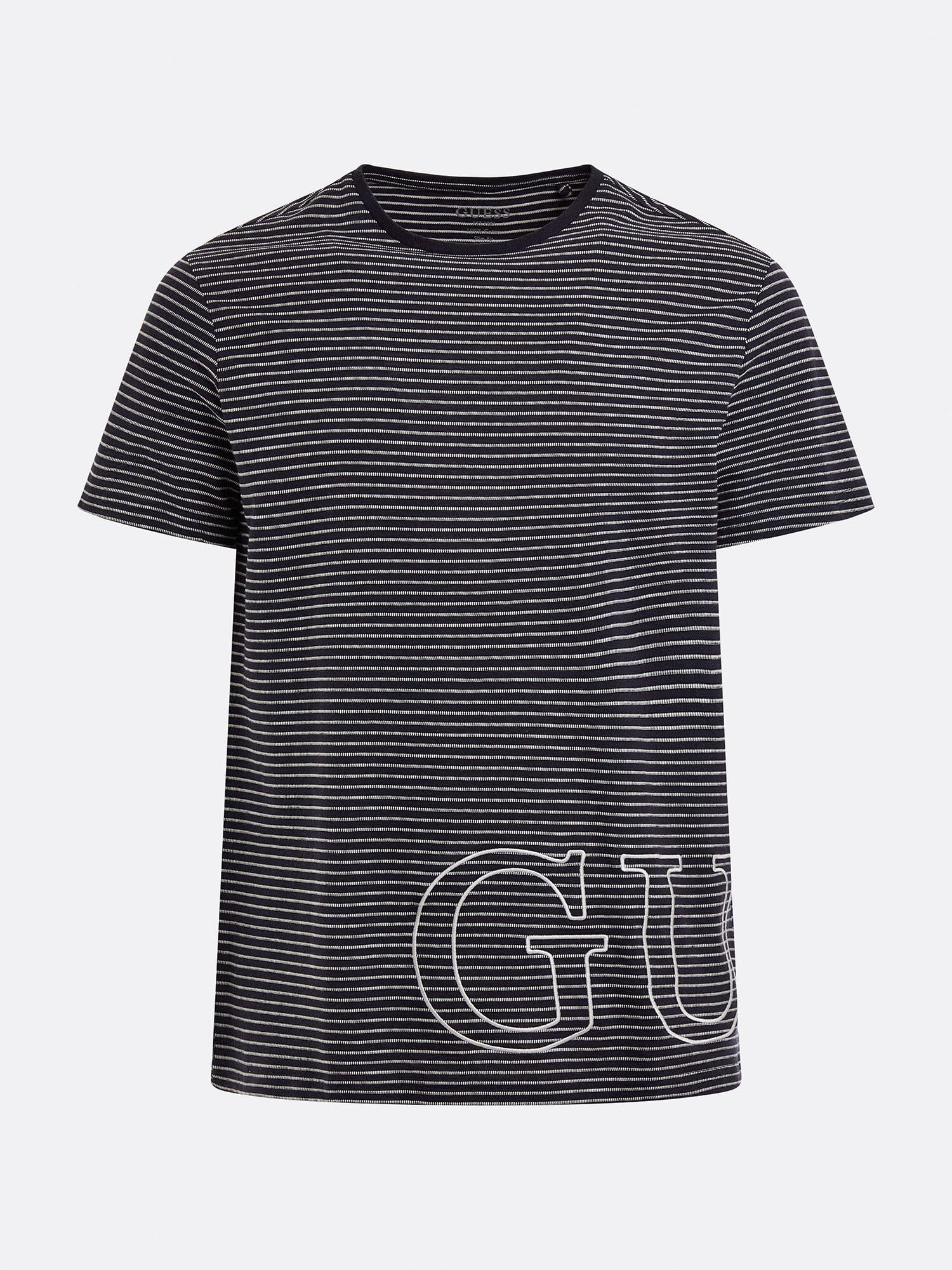 Guess black striped shirt 2025