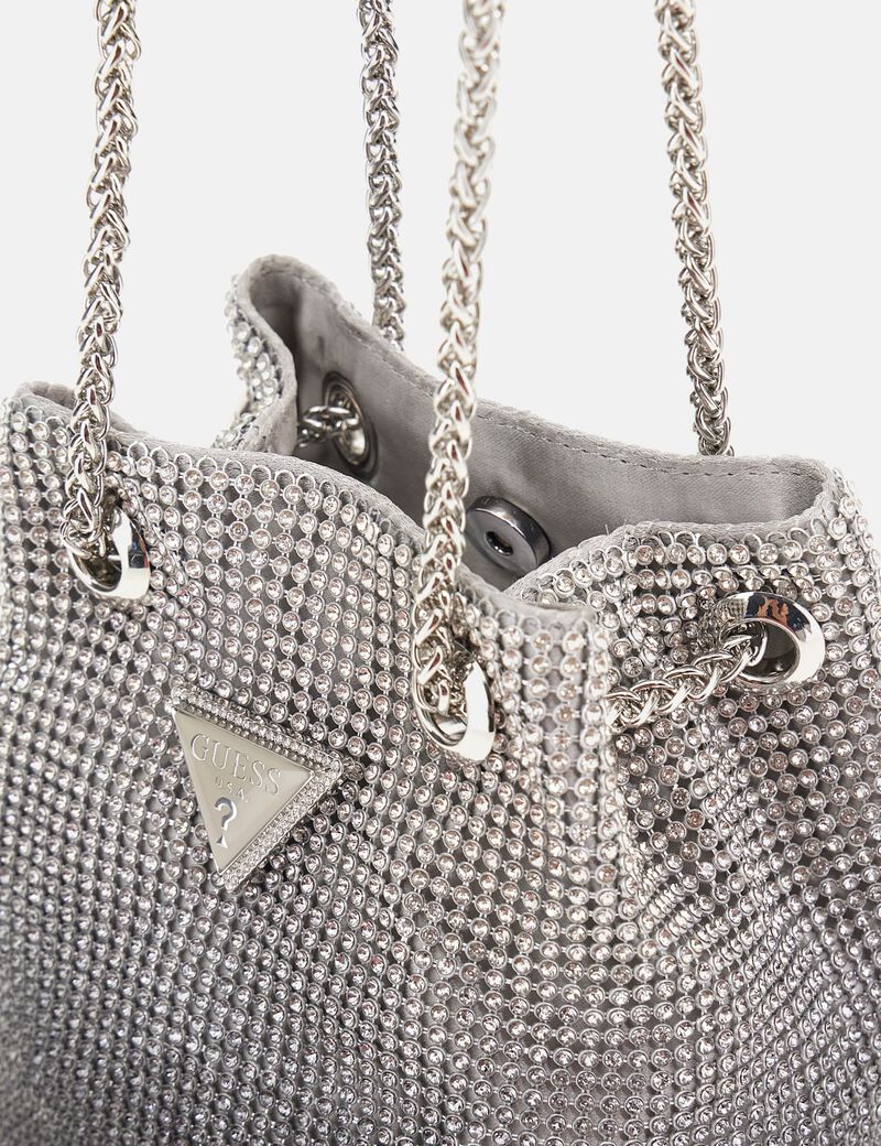 Zalina Rhinestone Mini Handbag