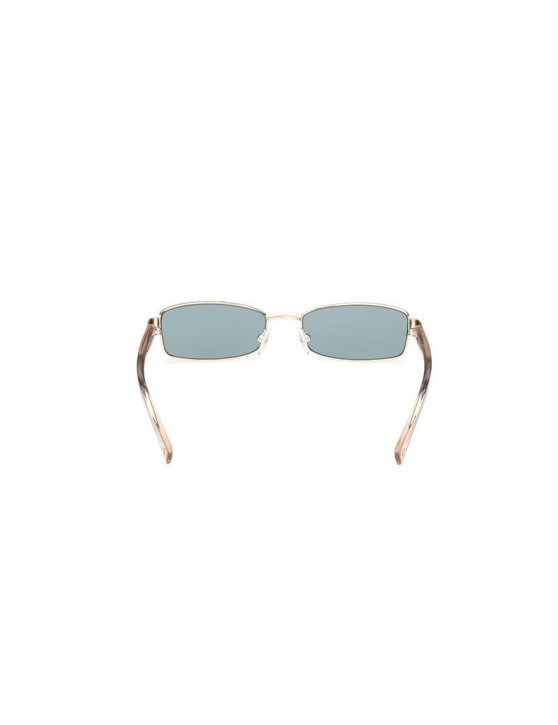 guess rectangle metal sunglasses