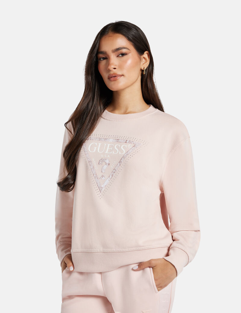 Python triangle logo fleece