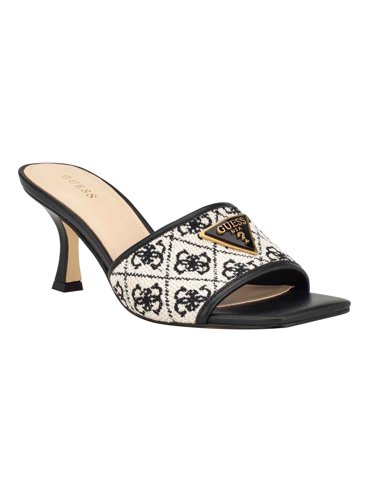 Guess logo sandals deals