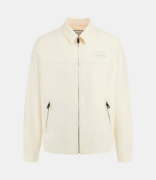 سترة من قماش مائل مطاطي