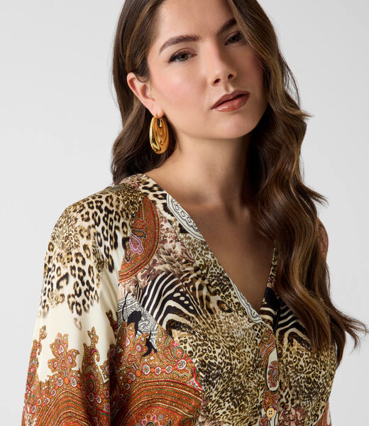 GWENDA LS FLARE DRESS