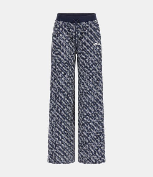 4G logo straight pant