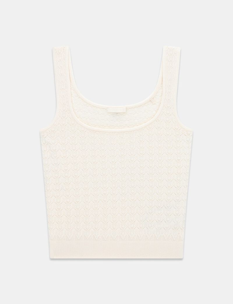 Knitted tank top