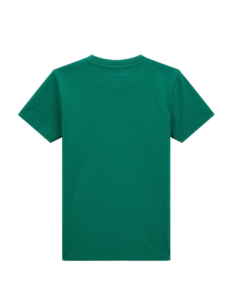 Front logo print t-shirt