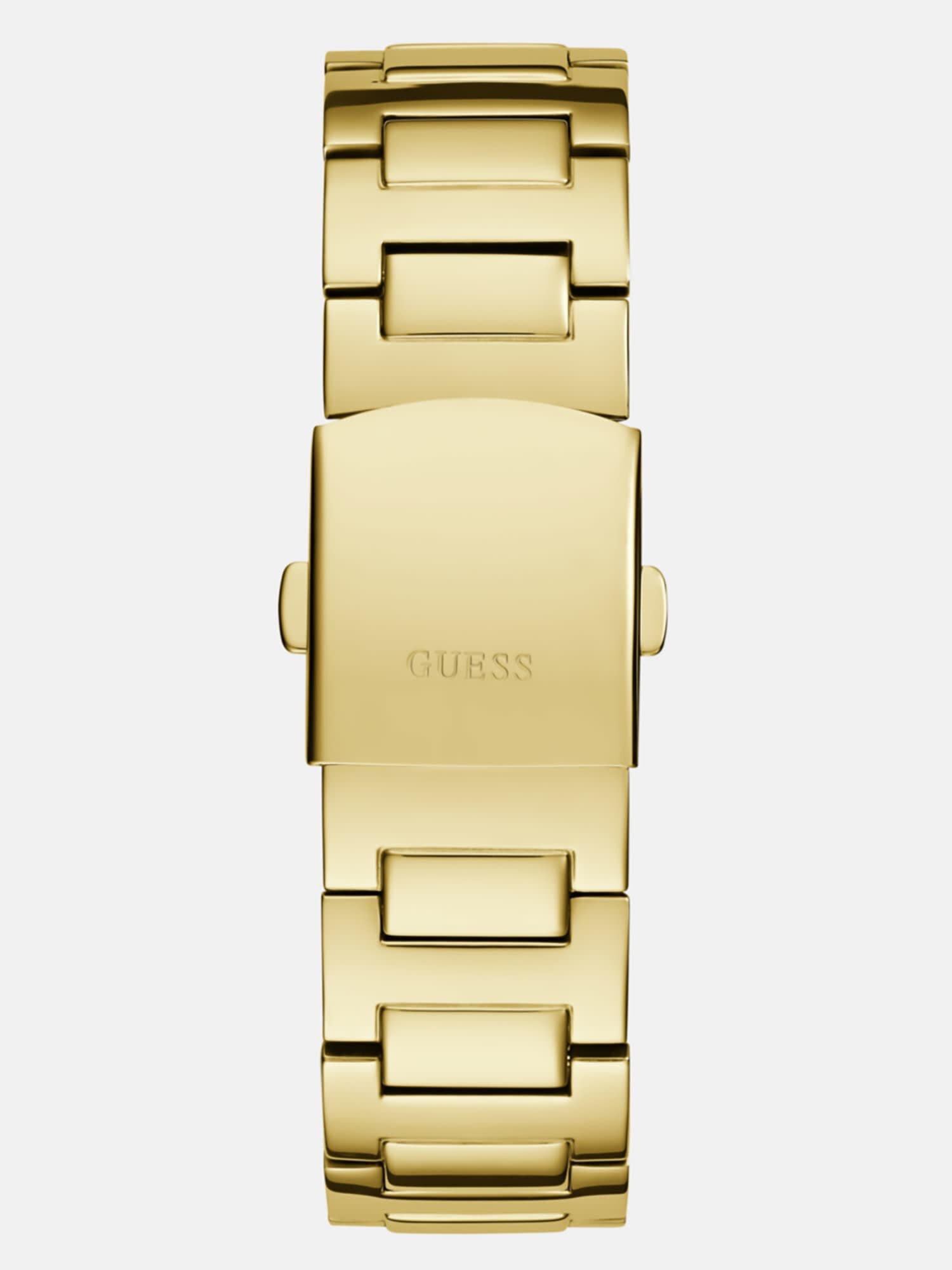 Stainless steel analogue watch