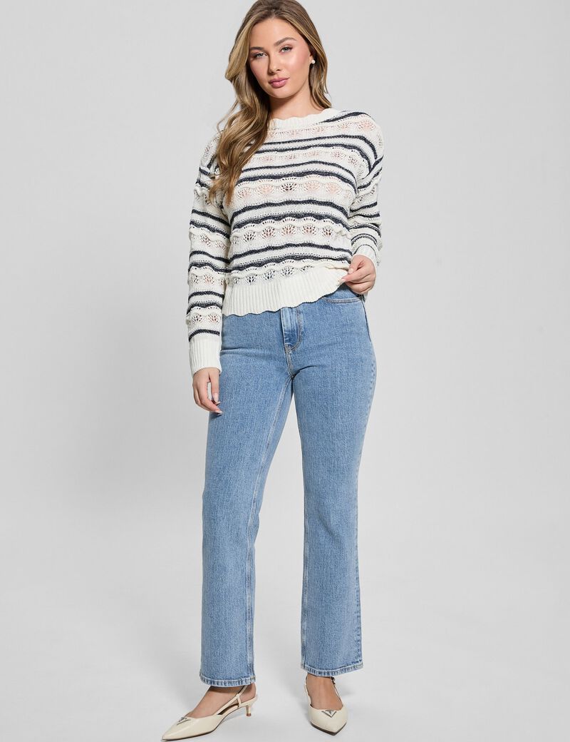 سترة محبوكة مفتوحة