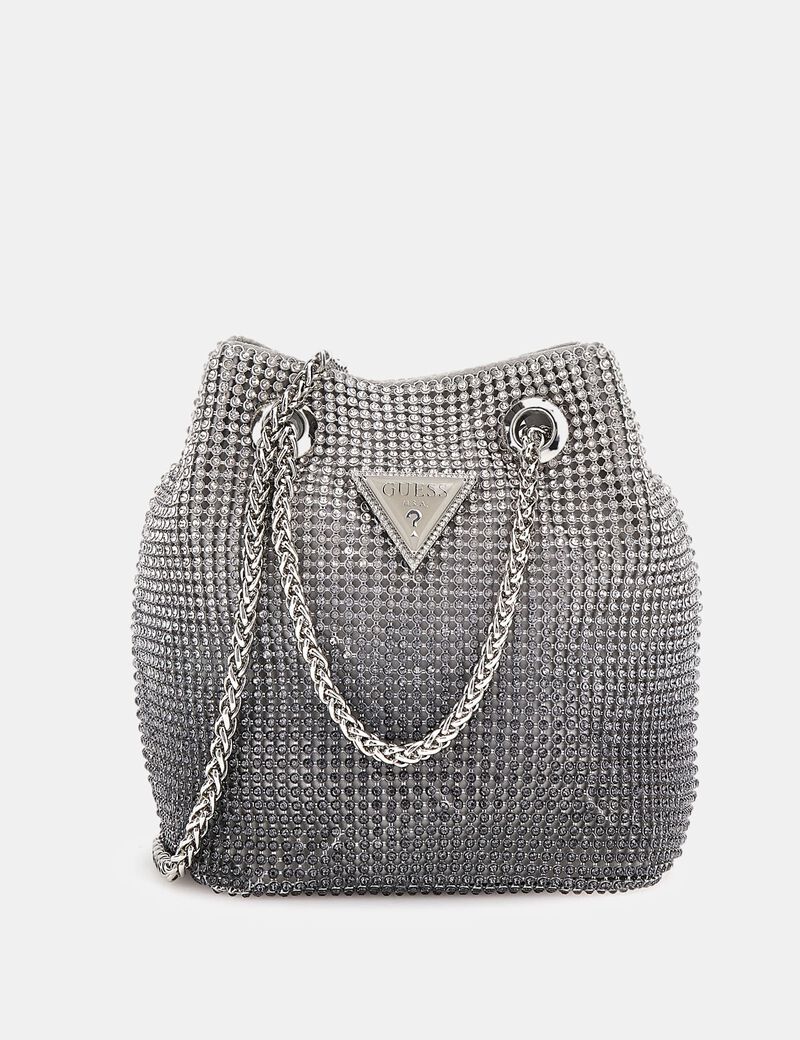 Zalina Rhinestone Mini Handbag