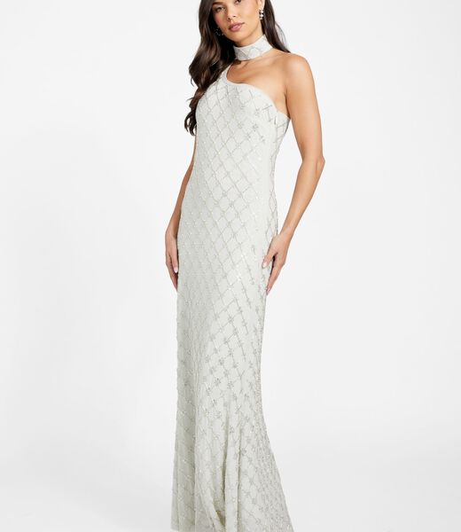 Marciano crystal long dress
