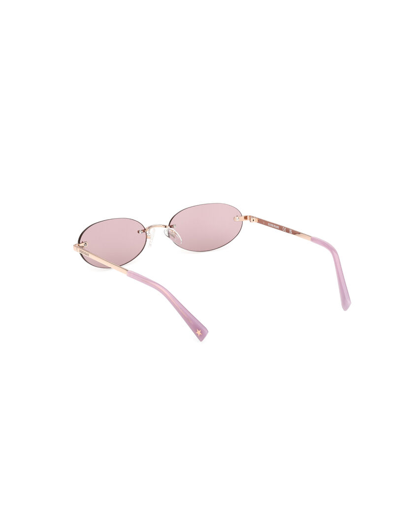 Iris oval metal sunglasses