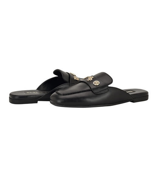 Aydeen Slip-on Backless Loafer Mule Flat