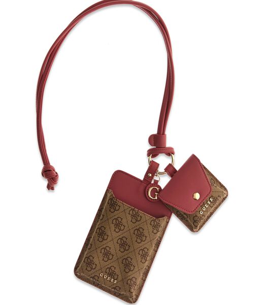 PHONE HOLDER WTH EARPHON POUCH