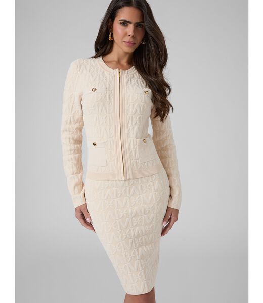 جيس marciano zipped cardigan