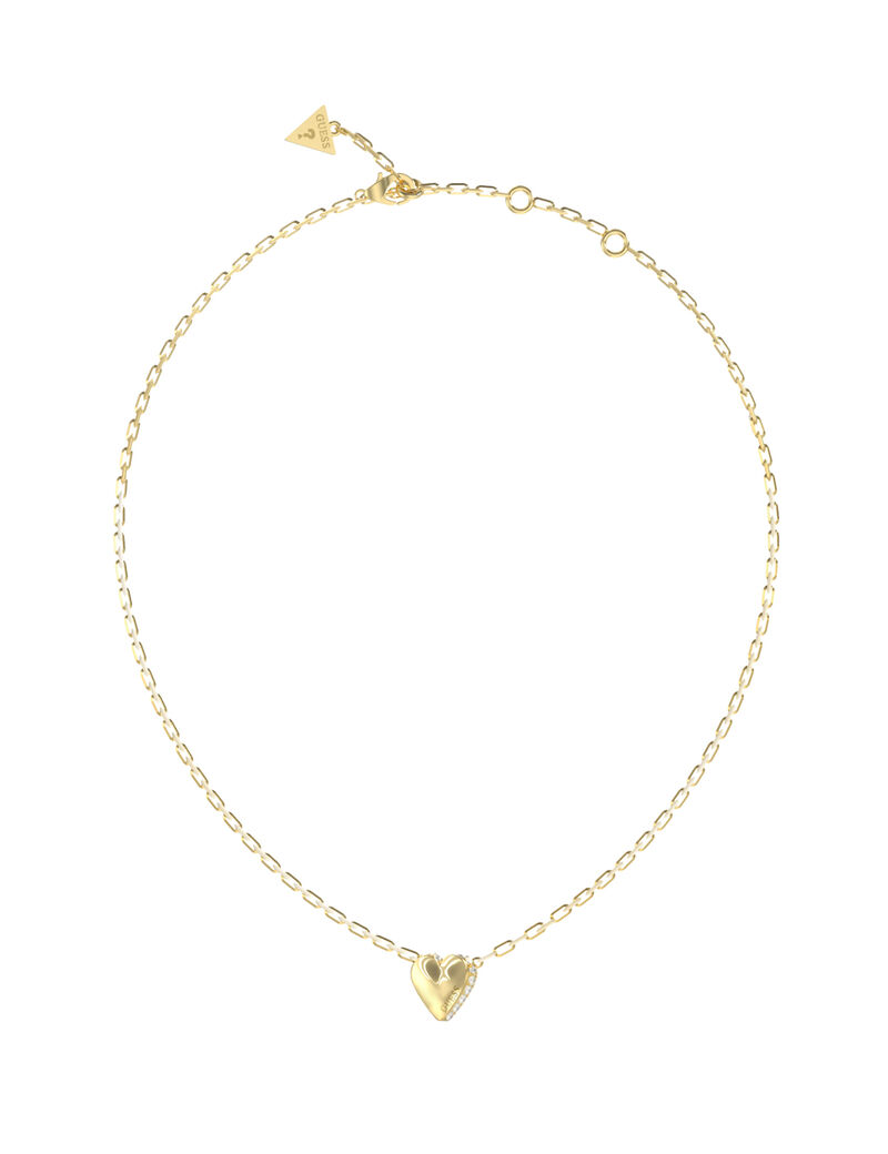 guess 16 18  heart necklace