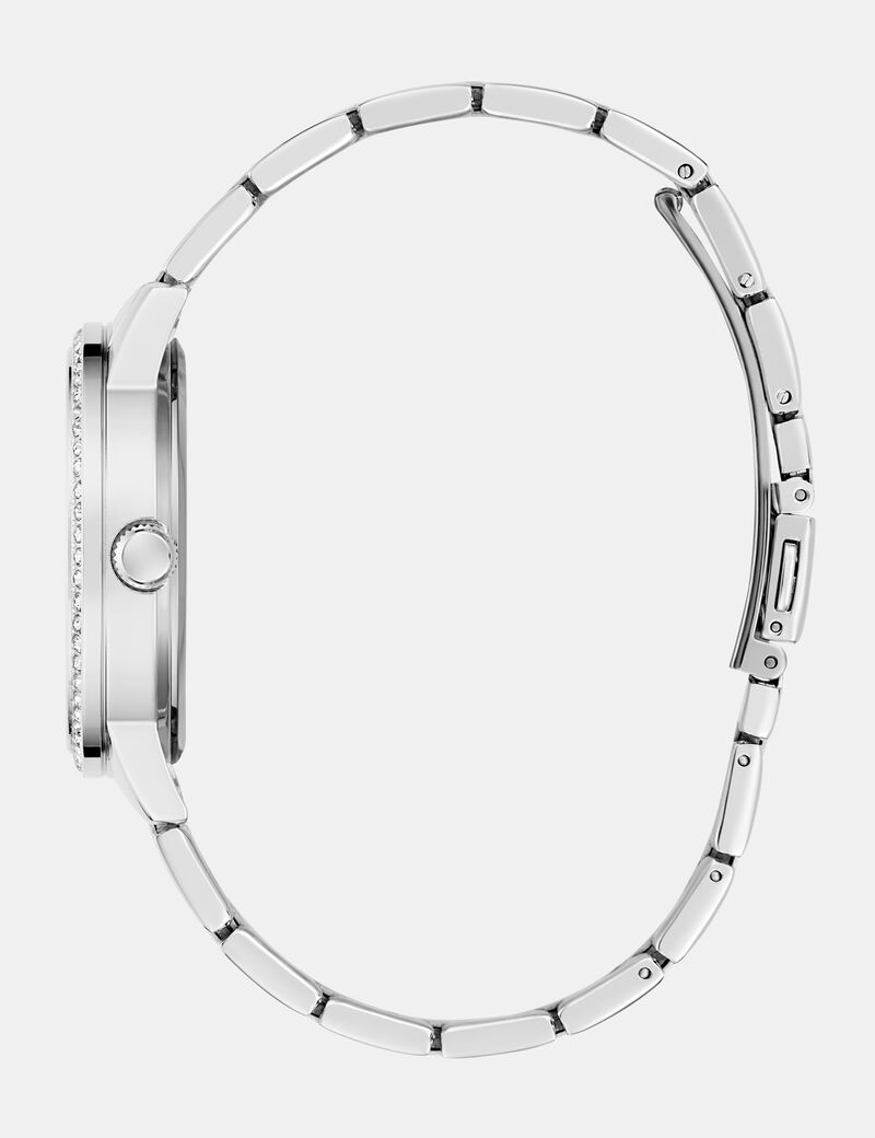 Ladies Silver Tone Analog Watch