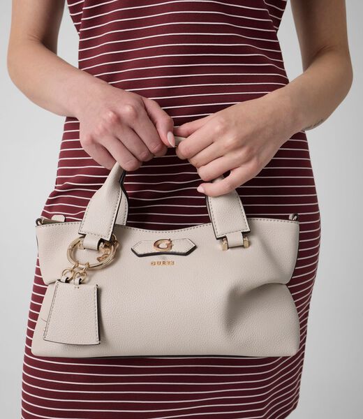 guess suzy mini satchel bag