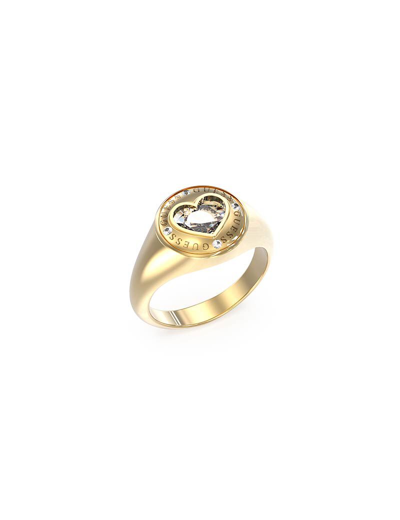 Guess heart deals ring