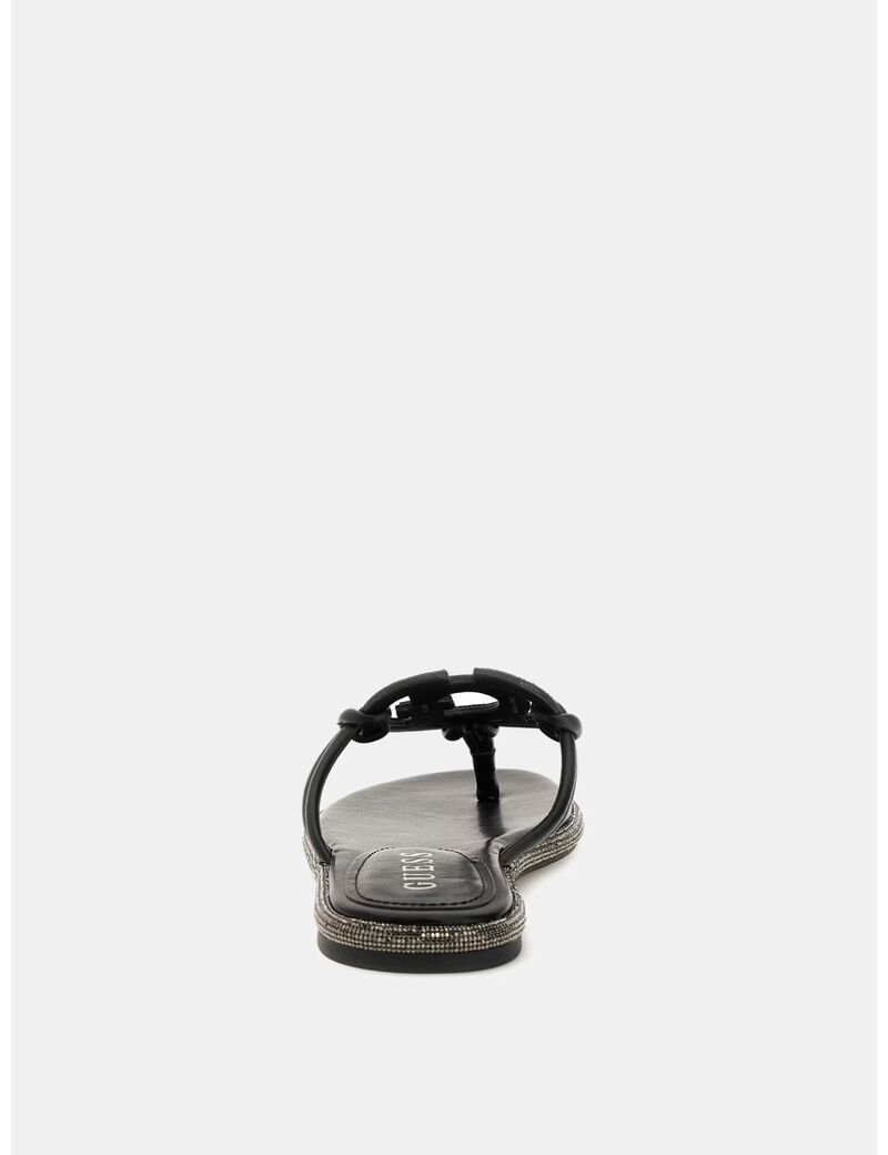 Saima Rhinestone Signature Sandals