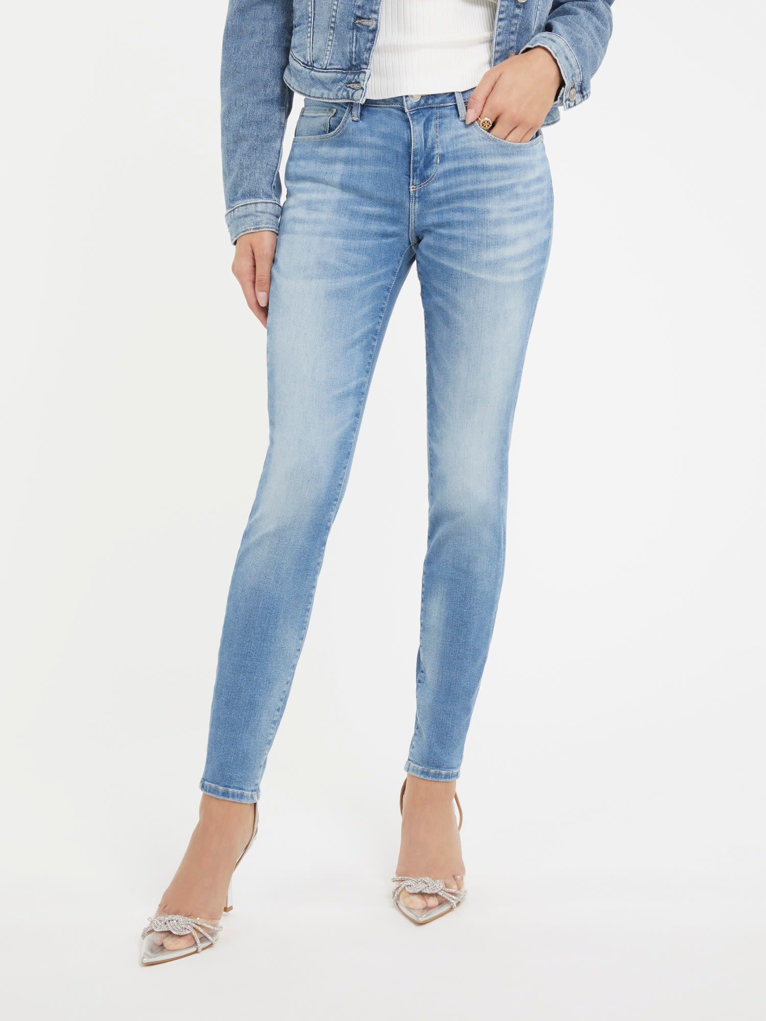 Guess jeans low rise skinny cheap