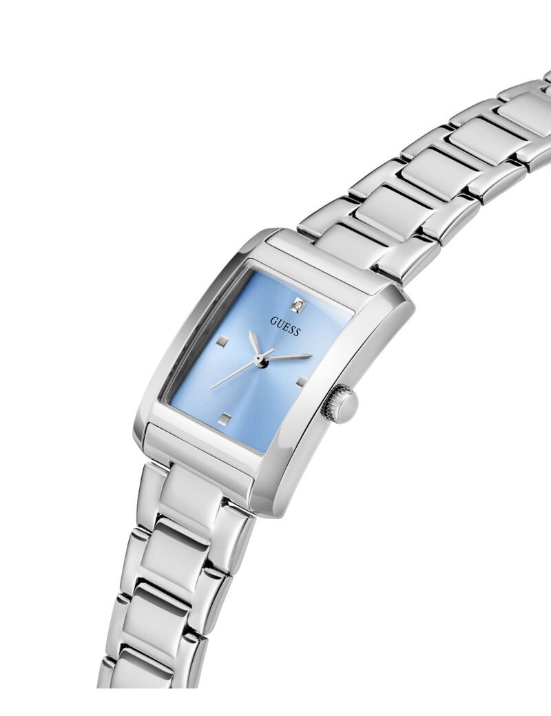Ladies Silver Tone Analog Watch