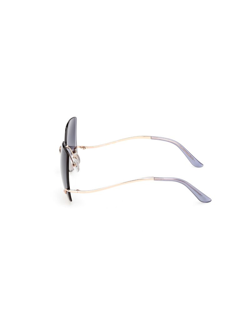 Raelynn Square Rimless Sunglasses