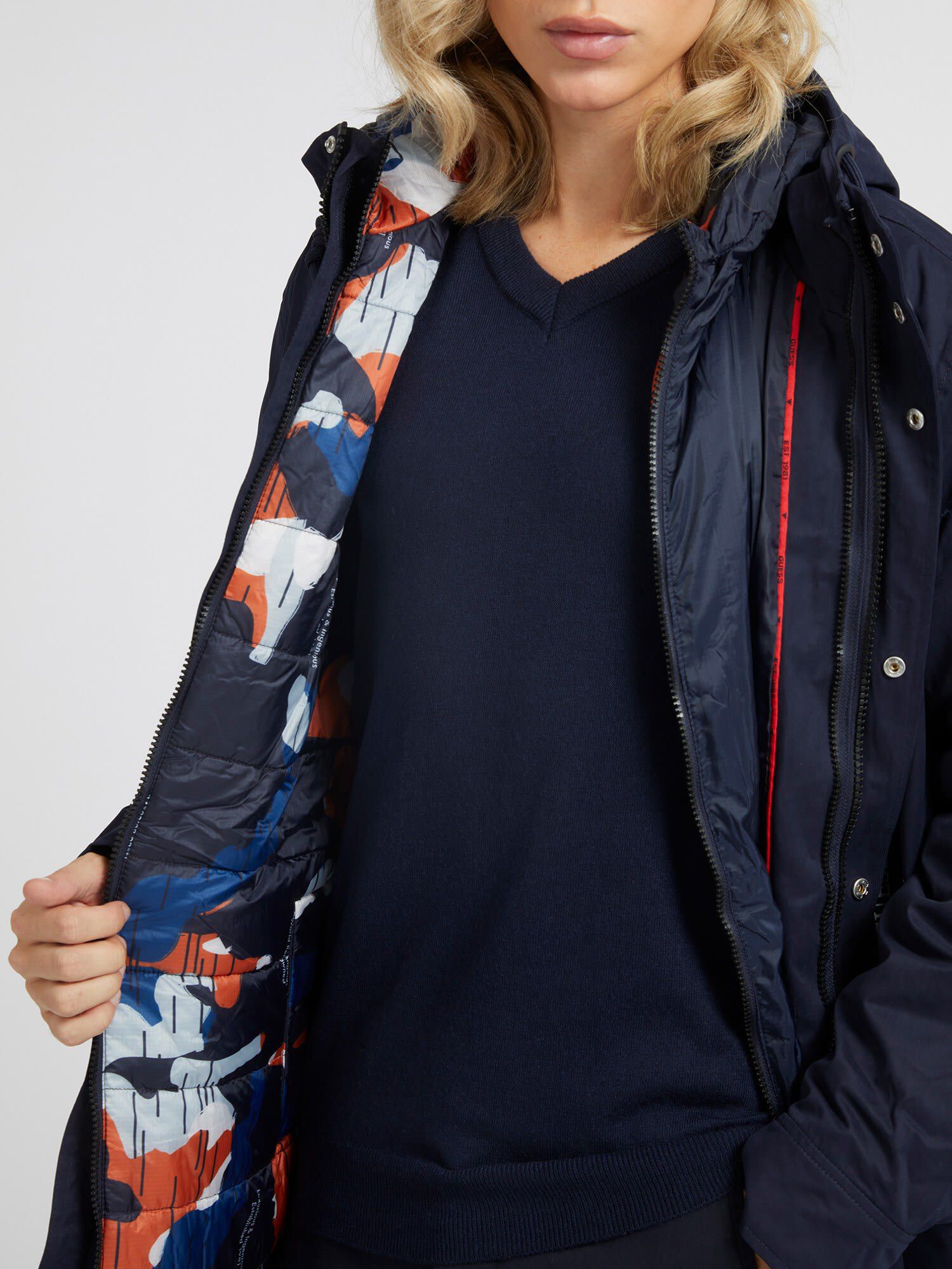 Shop GUESS Online Transformable 4 In 1 Jacket