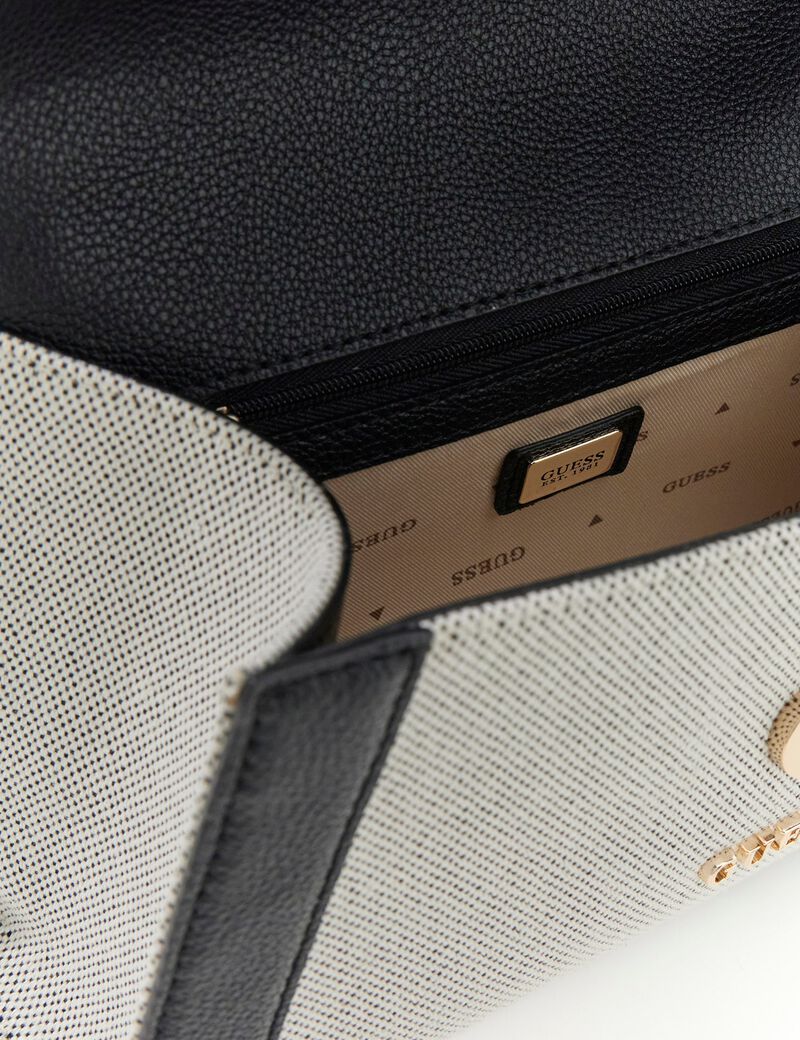 guess karnilla flap shoulder bag