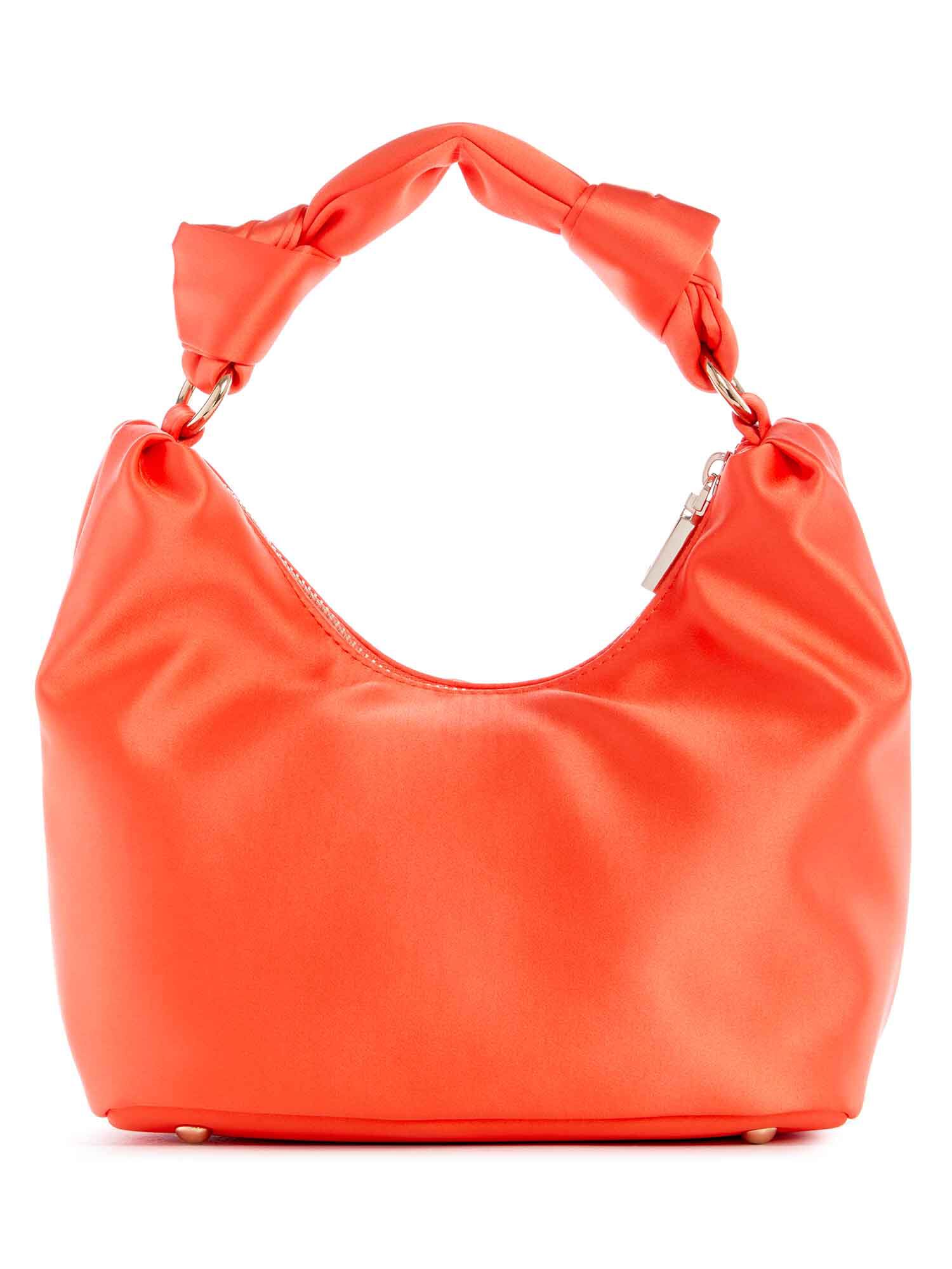 Orange hobo handbag top
