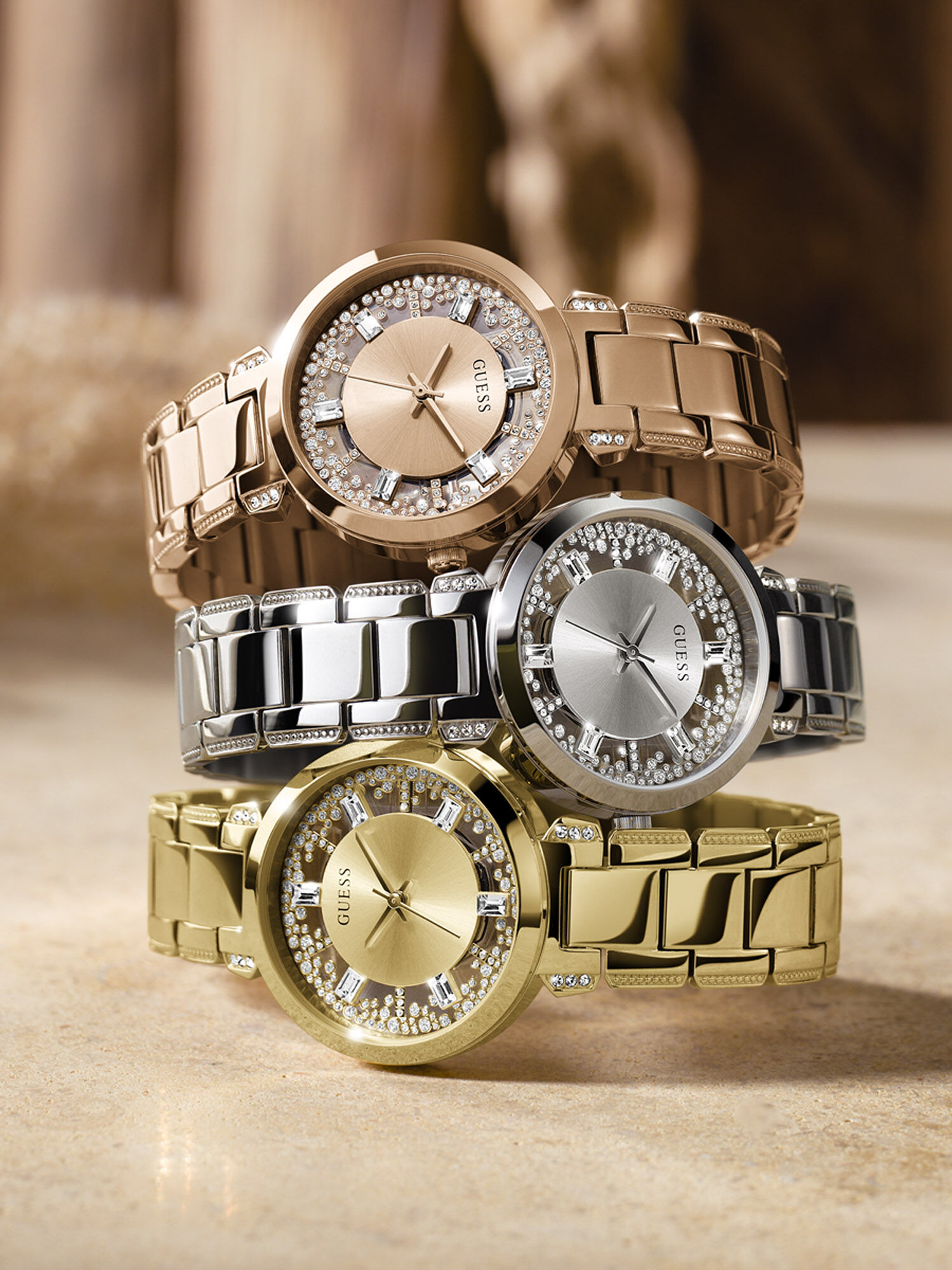 Transparent watches for ladies on sale