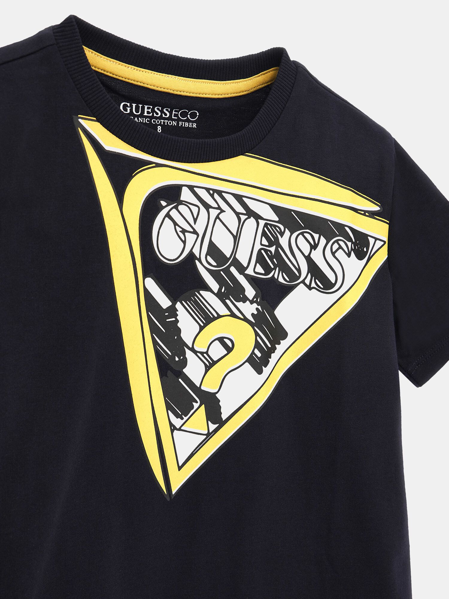 Guess t on sale shirt triangle