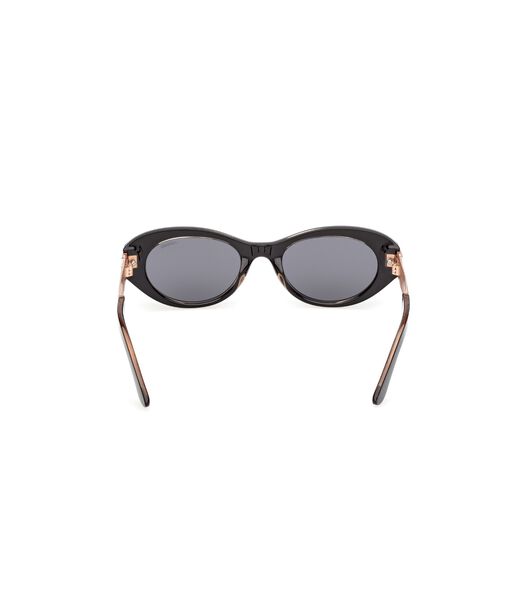 Oval plastic sunglasses