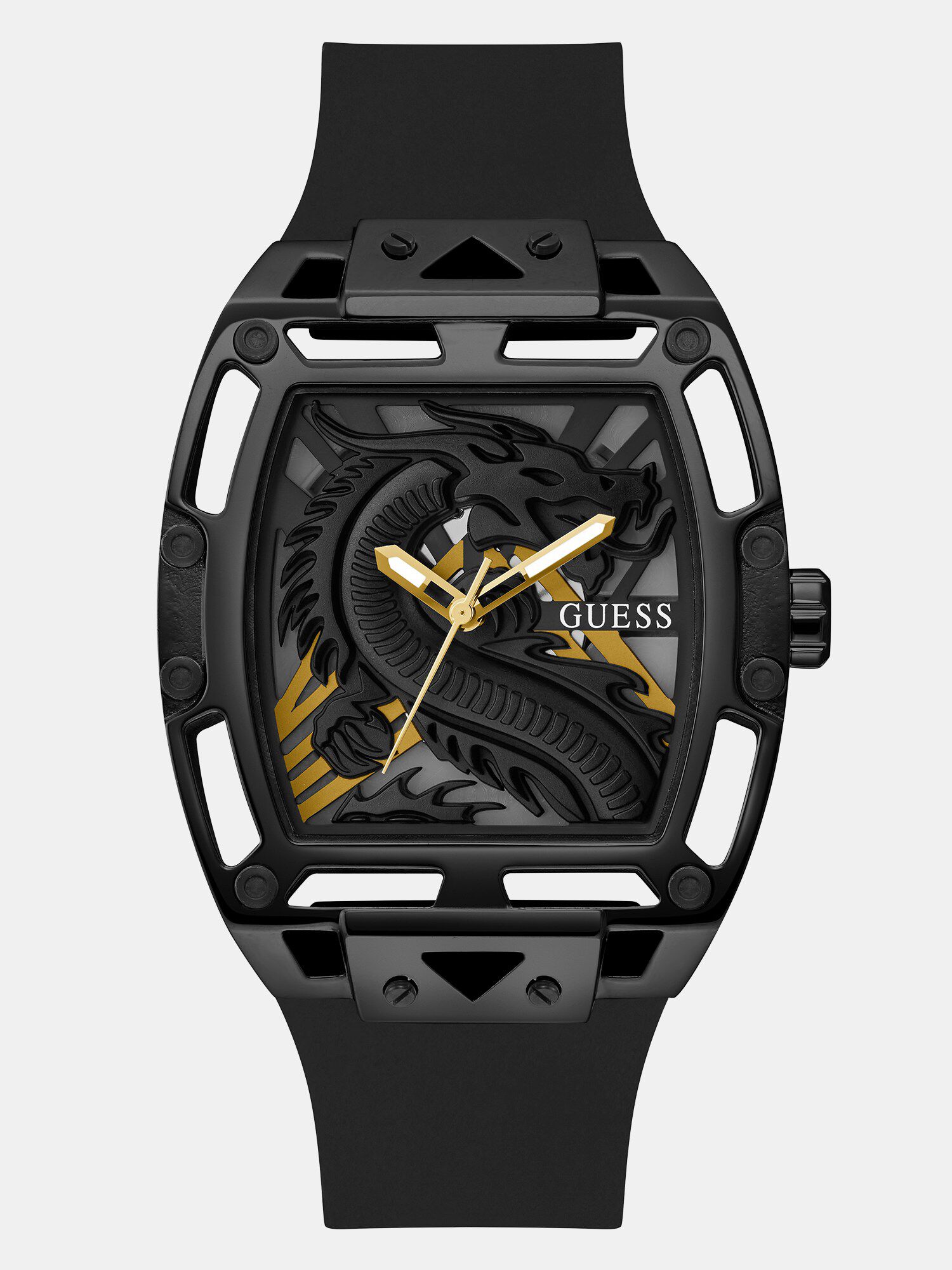 Guess grey watch new arrivals