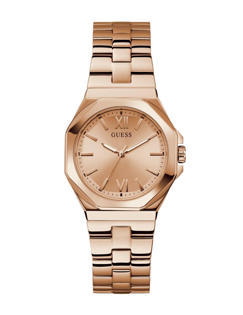 Ladies Rose Gold Tone Analog Watch