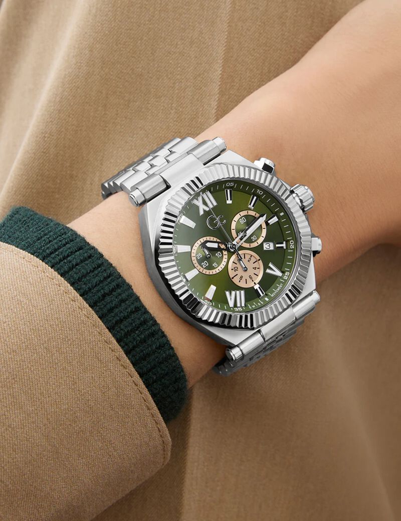 Gc Atlas chrono metal watch