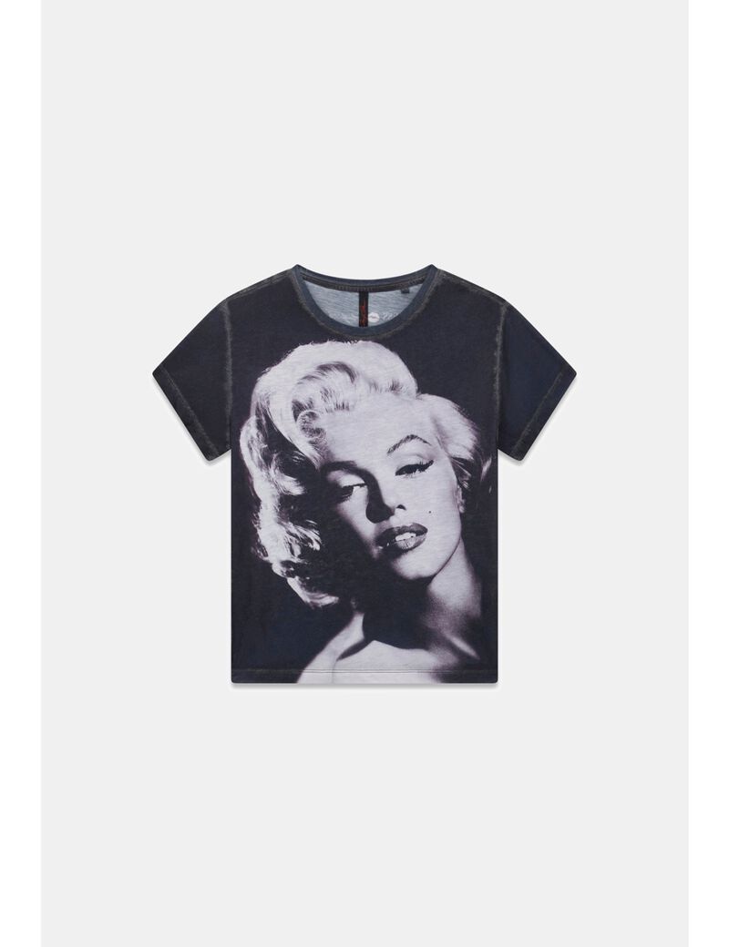 جيس printed marilyn t shirt