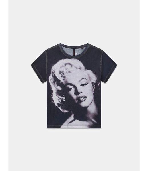 جيس printed marilyn t shirt