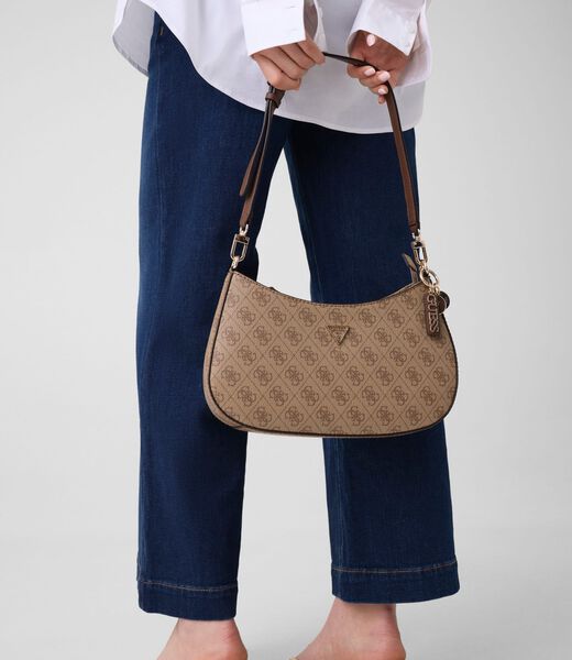 guess noelle 4g logo shoulder bag