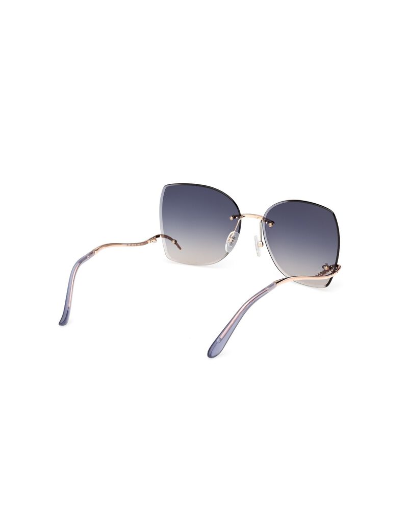 Raelynn Square Rimless Sunglasses