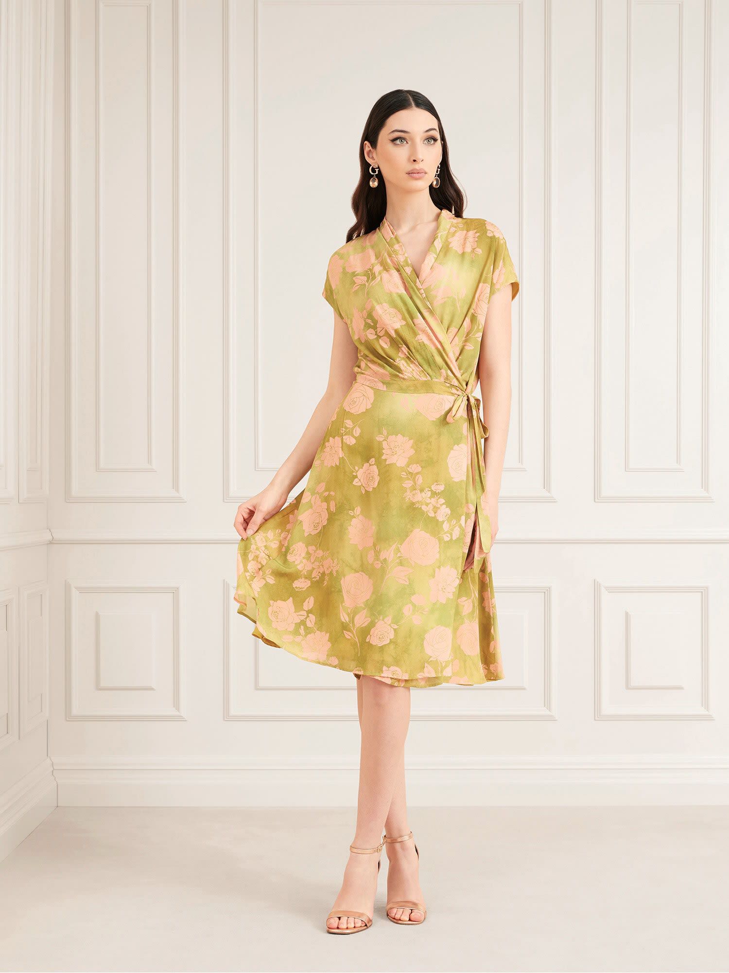 Shop GUESS Online Marciano All Over Print Dress