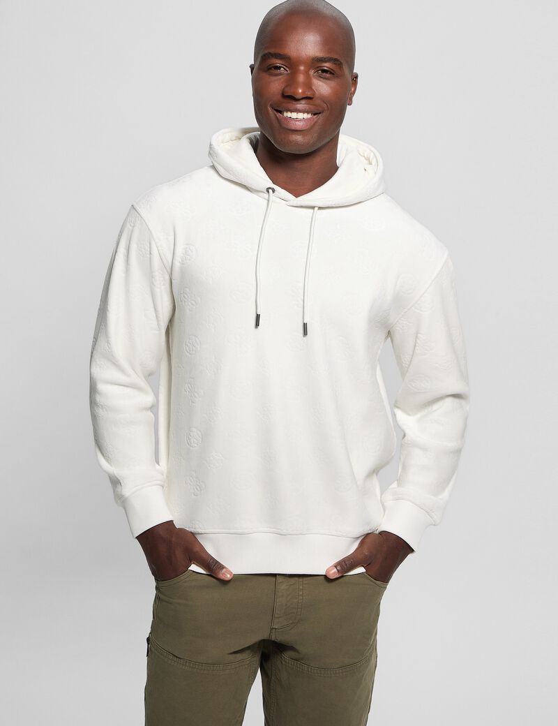 سويت شيرت منقوش بزهرة الفاوانيا